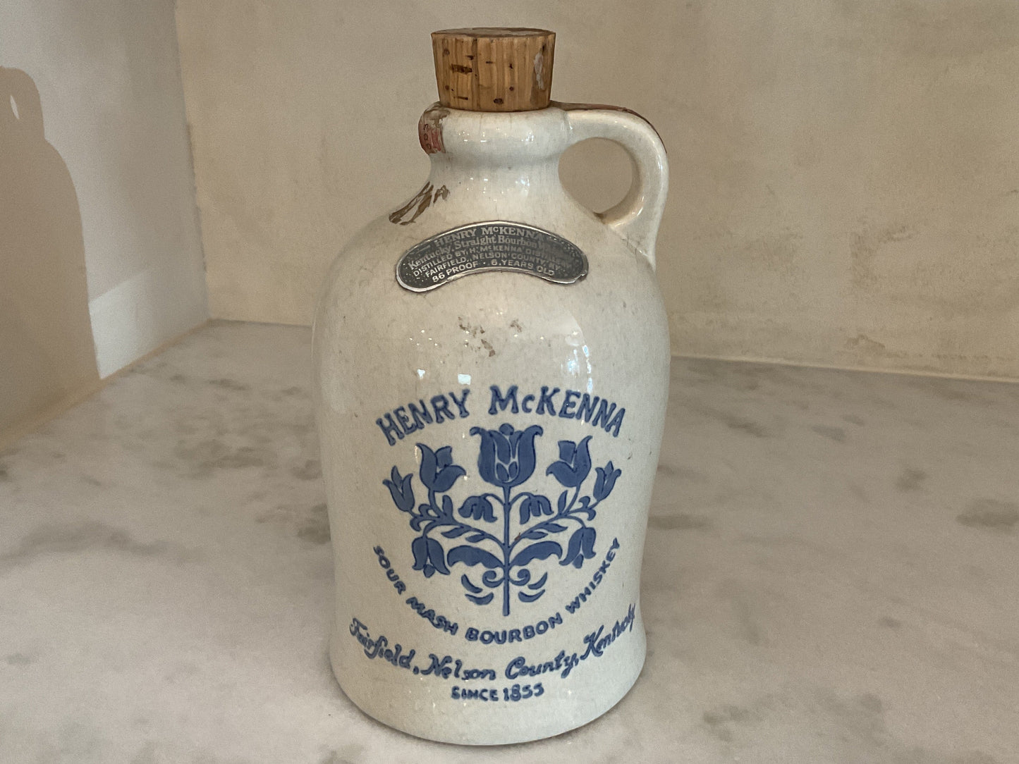 Henry McKenna Kentucky Bourbon Whiskey Decanter