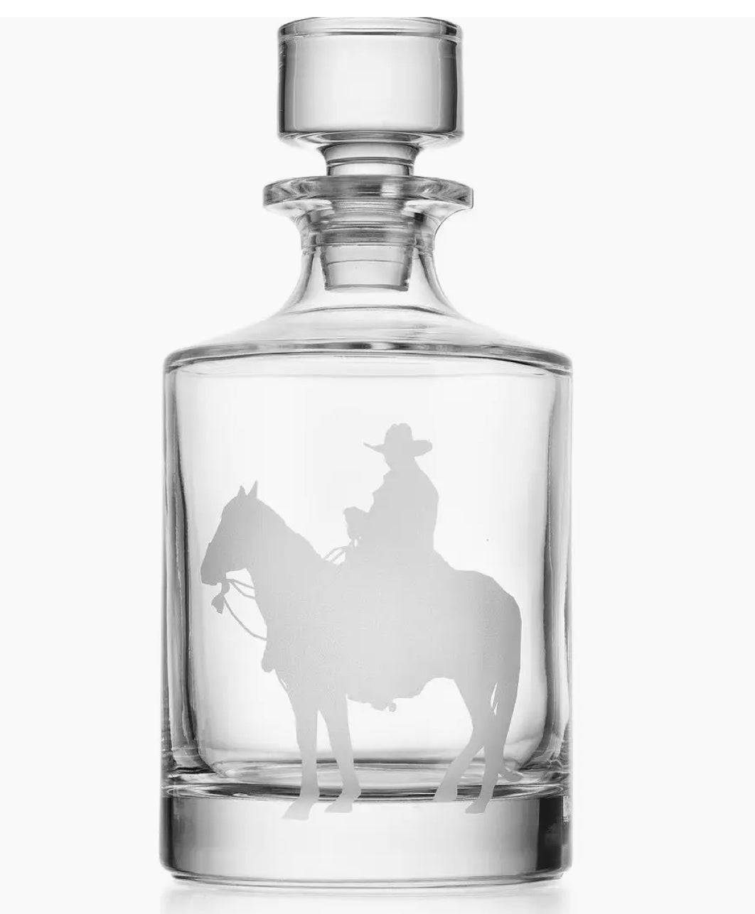 Prairie Cowboy Decanter