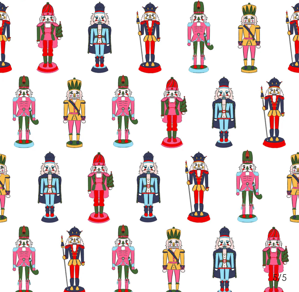 Holiday March Long Sleeve PJ Pants Set