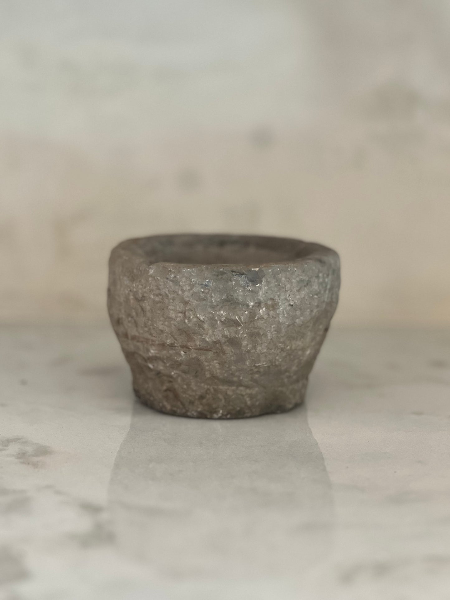 Carved stone bowl