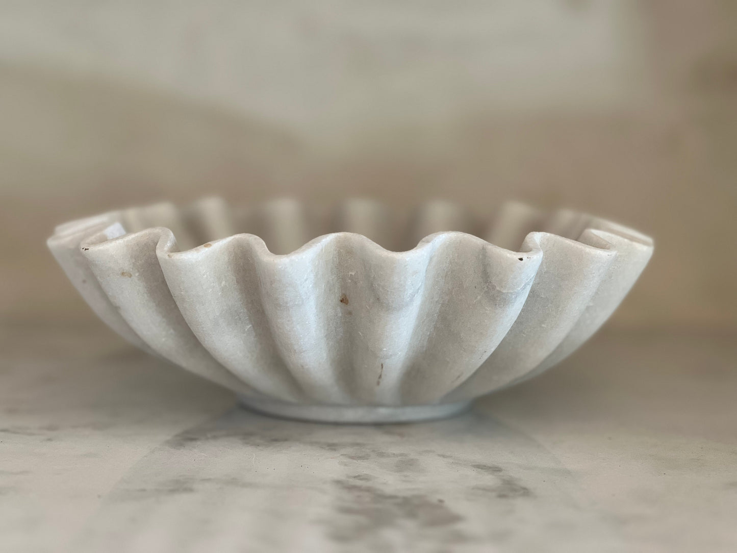 Marble Handkerchief Bowl