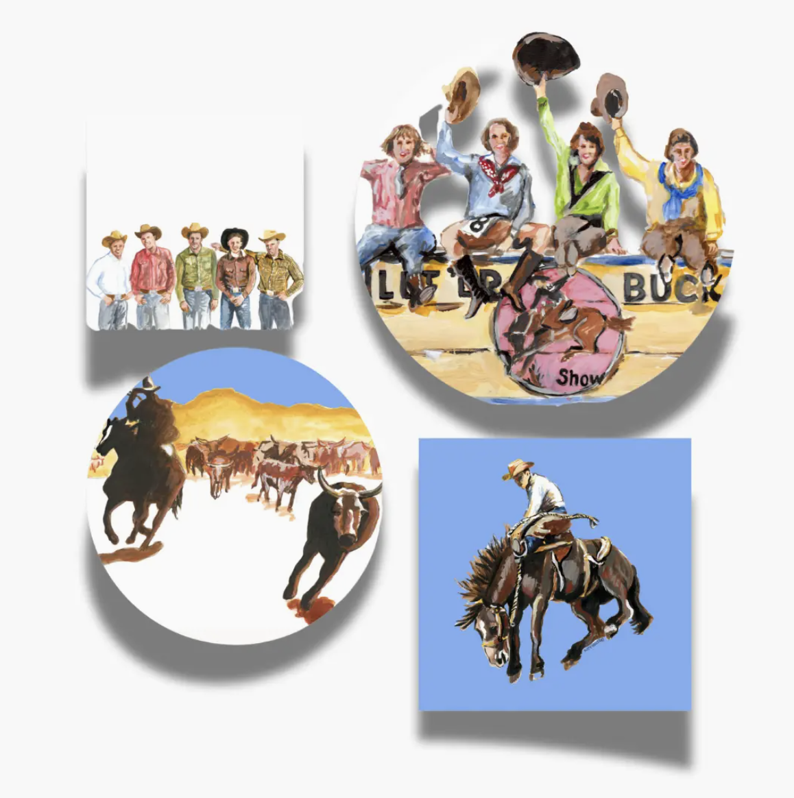 Western Plates + Napkins | Curated Bundle Option