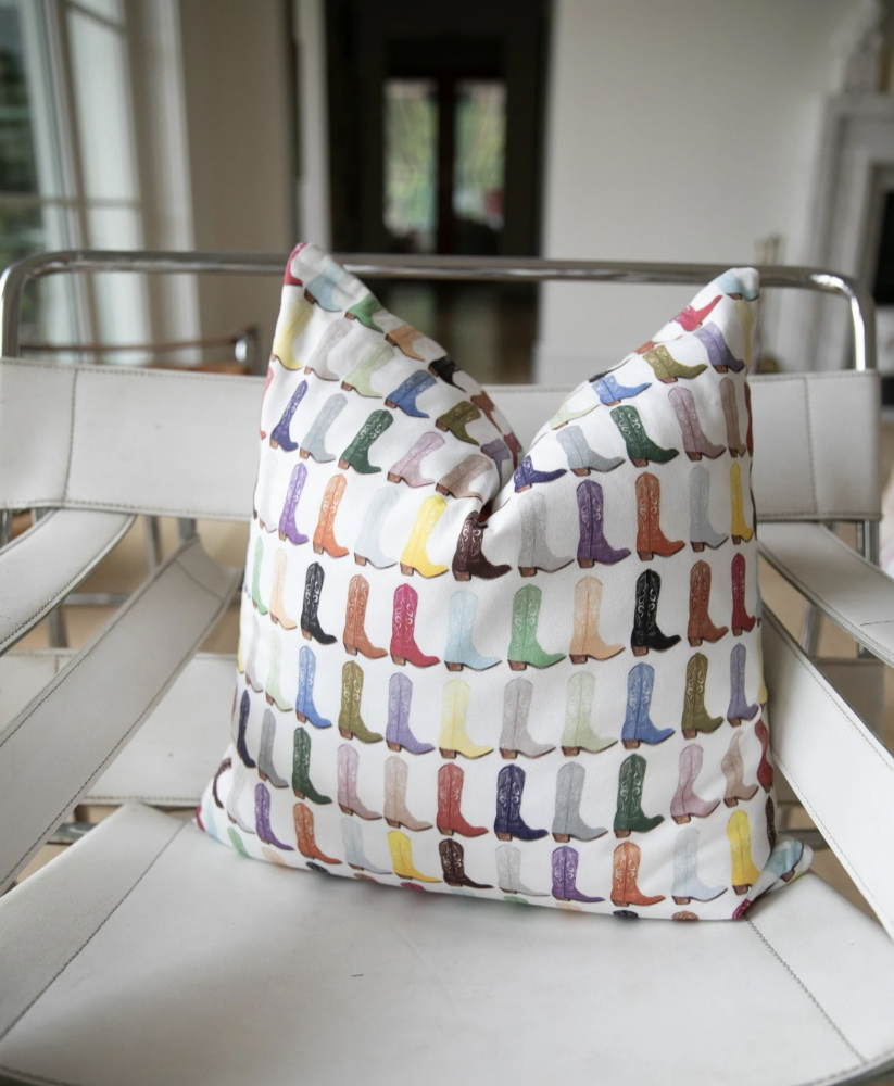 Pillow - Rainbow Boot