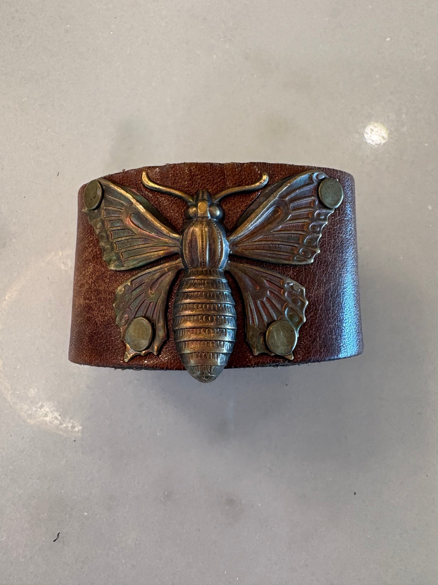 Leather cuffs, assorted designs