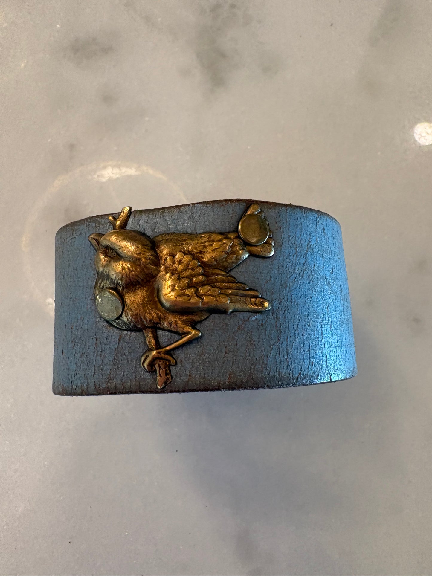 Leather cuffs, assorted designs