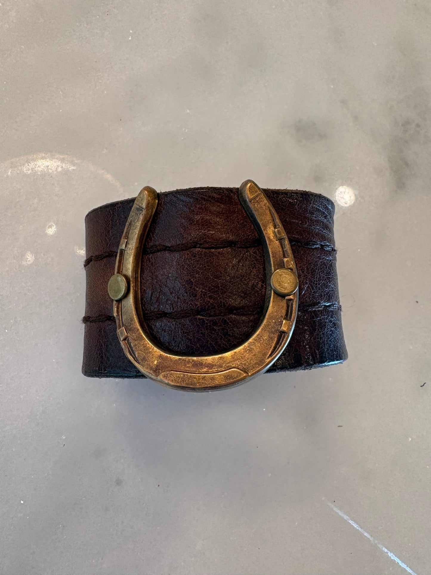 Leather cuffs, assorted designs