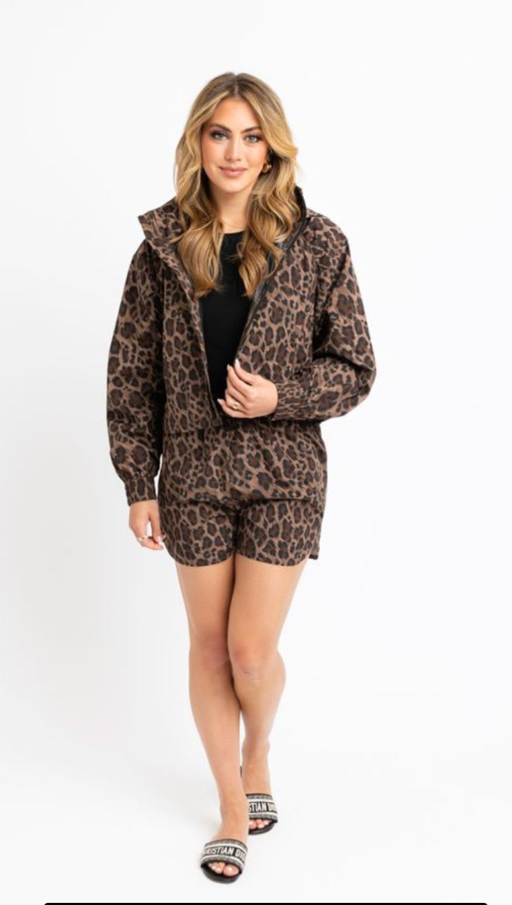 Leopard Kourt Performance Jacket