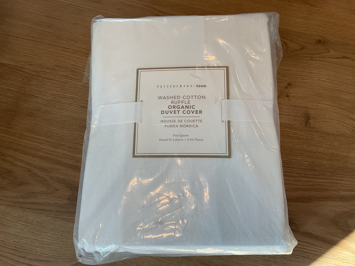 Pottery Barn Organic Duvet Cover