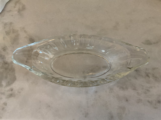 Crystal Boat Dish