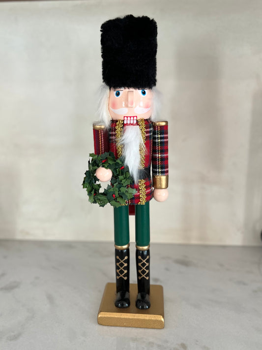 Nutcracker, Plaid 15"