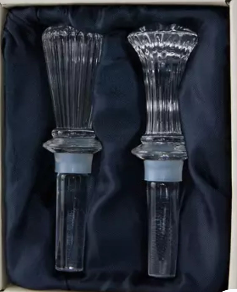 Biltmore Crystal Wine Stoppers Set of Two