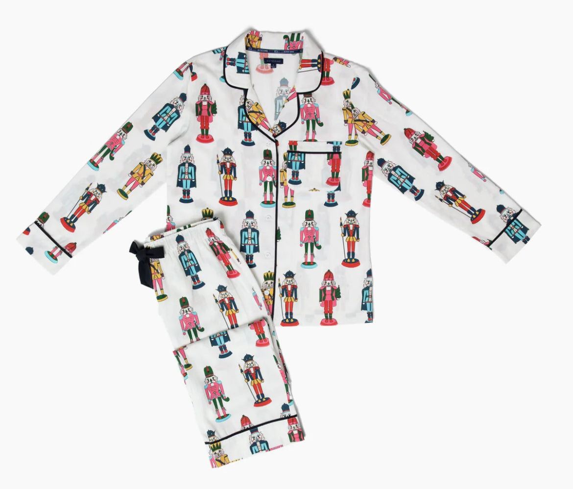 Holiday March Long Sleeve PJ Pants Set