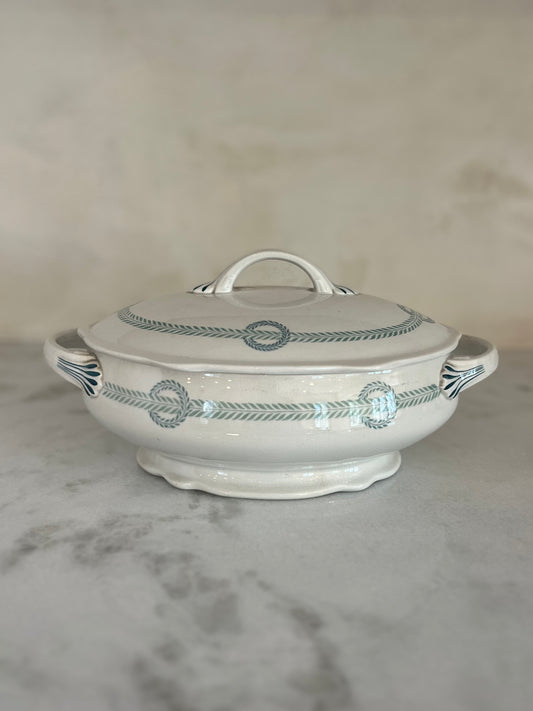 Vintage Sage/blue Custom Candle