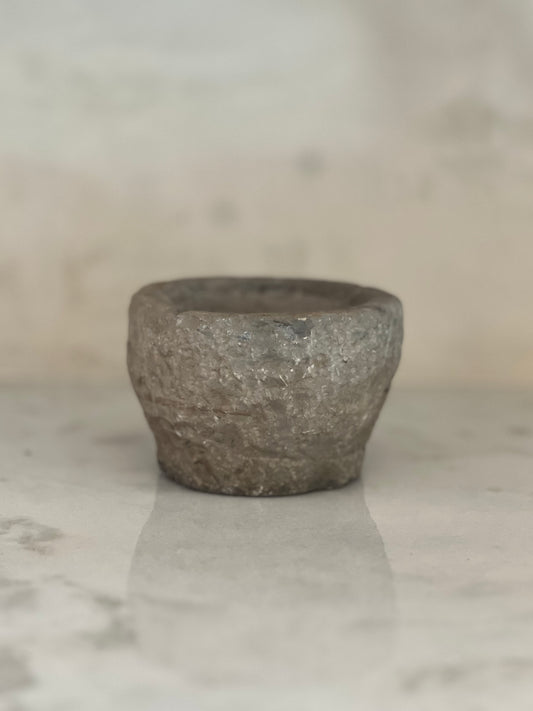 Carved stone bowl