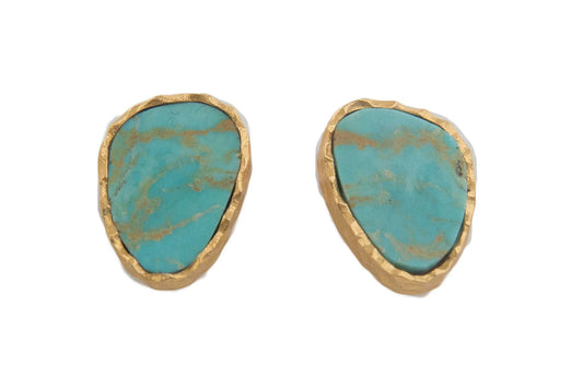Stud Earrings Turquoise