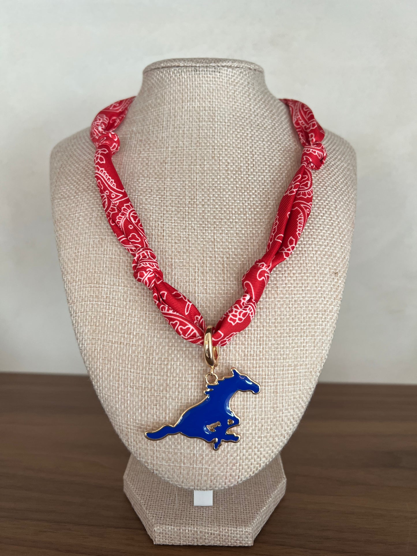 Game Day Scarf Necklace