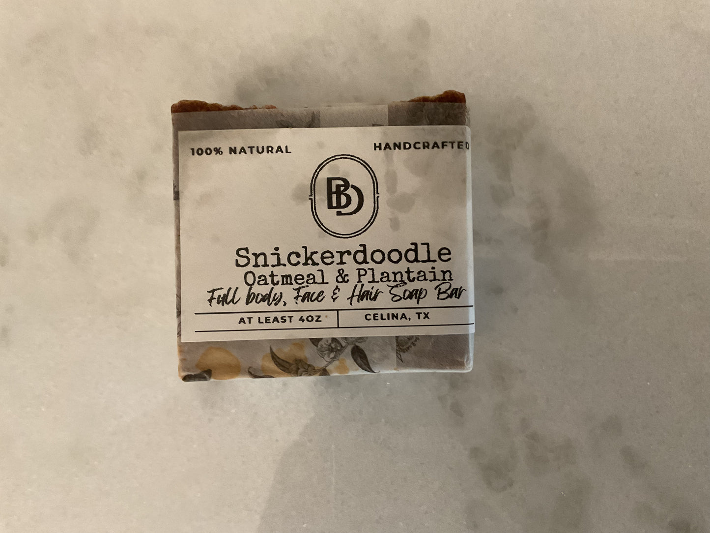 Snickerdoodle Oatmeal & Plantain Soap