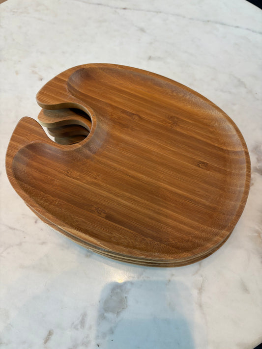 Bamboo Wine Holder, Set of 4