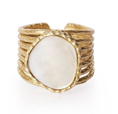 Stackable Ring - Pearl 