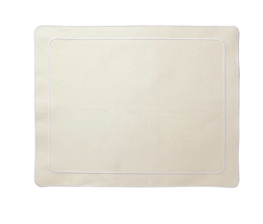 Linho Simple Rectangular Placemat - Set of Two