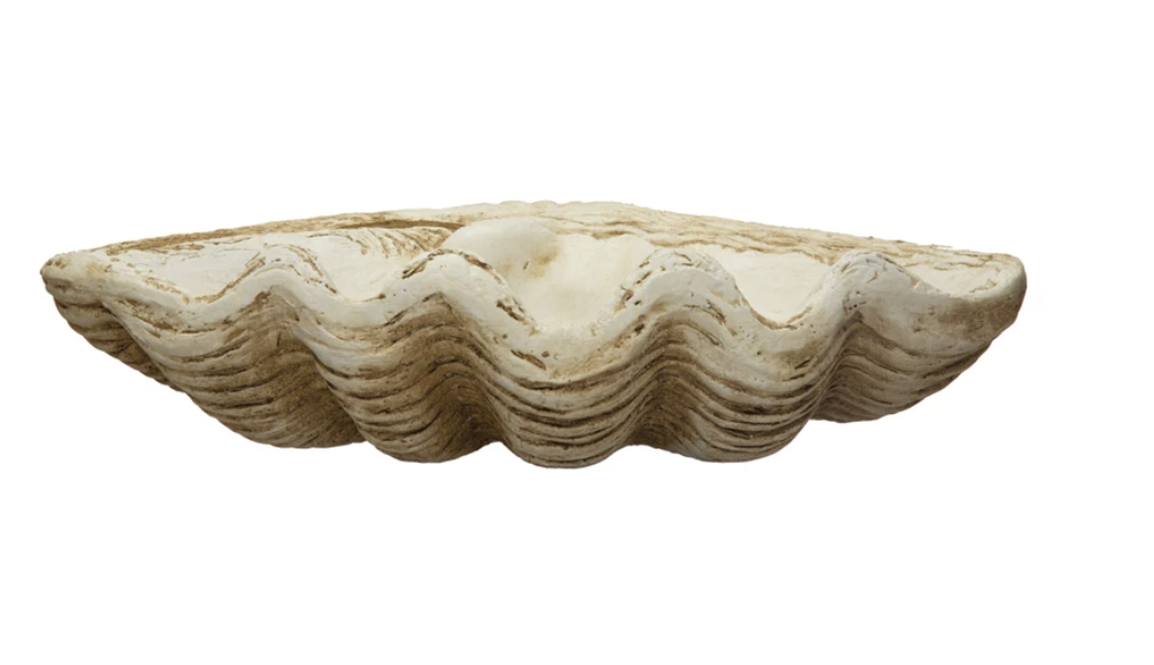 Large Clamshell Decor