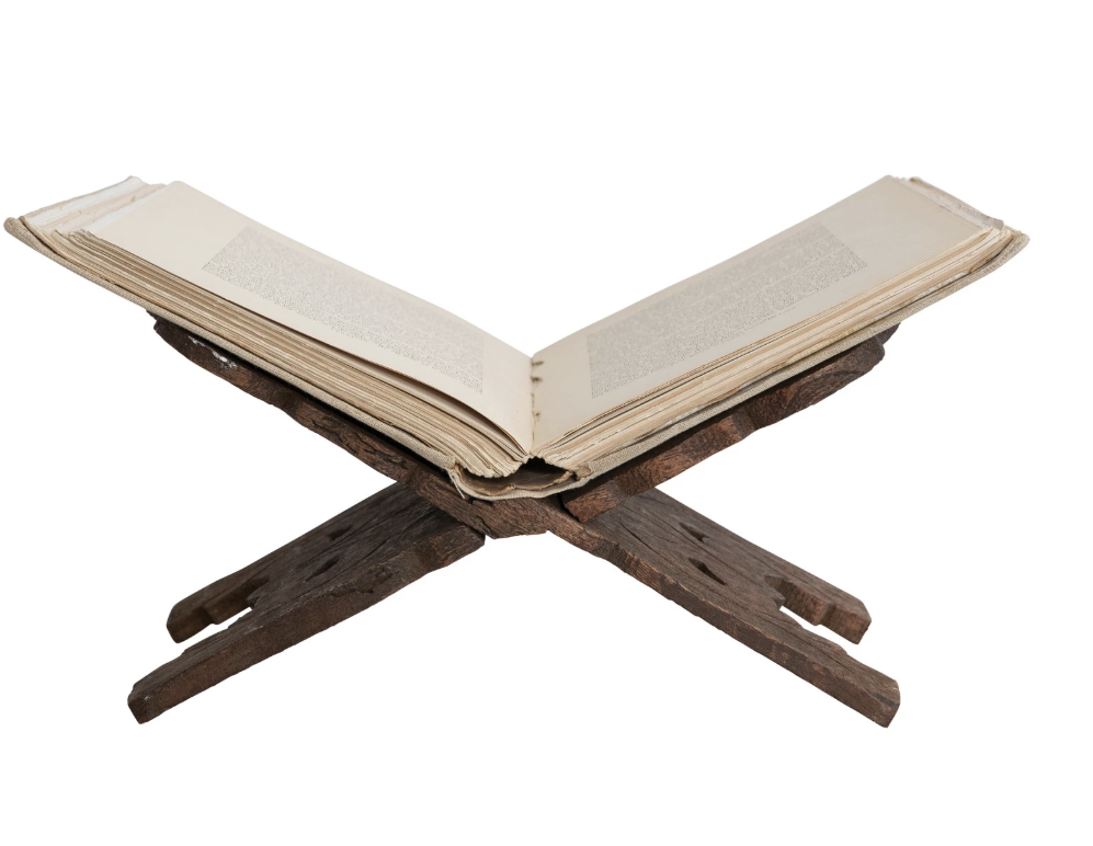 Reclaimed Wood Book Holder