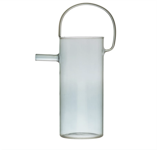 Quart Glass Watering Can, Blue