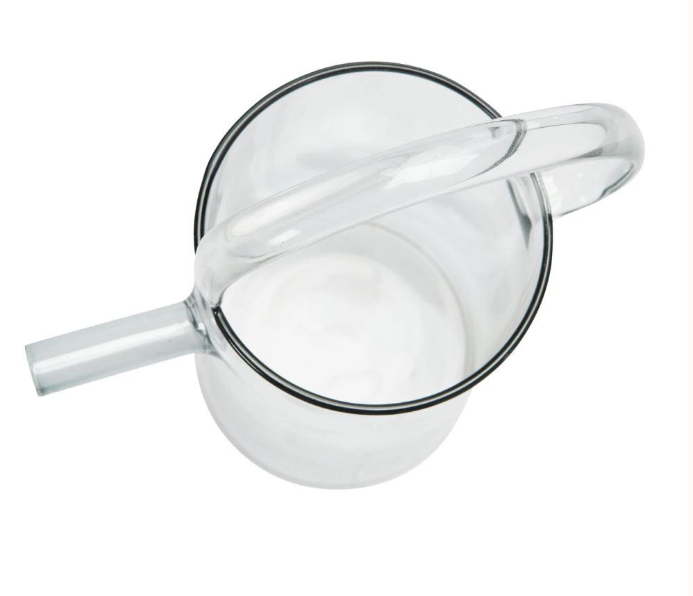 Quart Glass Watering Can, Blue