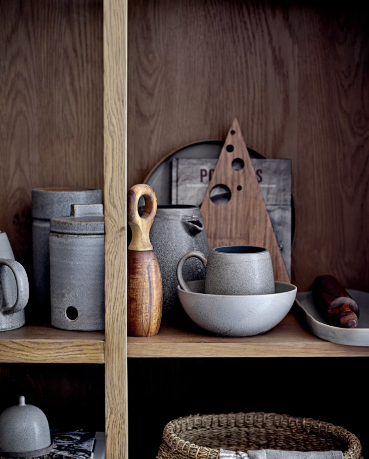 Acacia Wood Salt and Pepper Mills, Set of 2