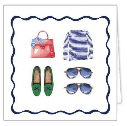 Preppy Style Enclosure Cards