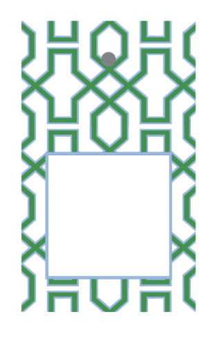 Trellis Green Full Color Gift Tags