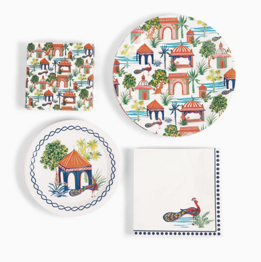 Chinoiserie Plates + Napkins | Curated Bundle Option