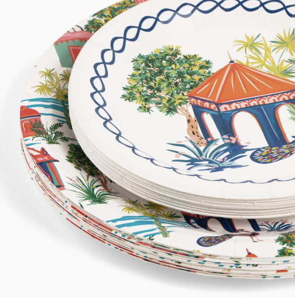 Chinoiserie Plates + Napkins | Curated Bundle Option