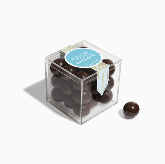 Dark Chocolate Sea Salt Caramels - Small