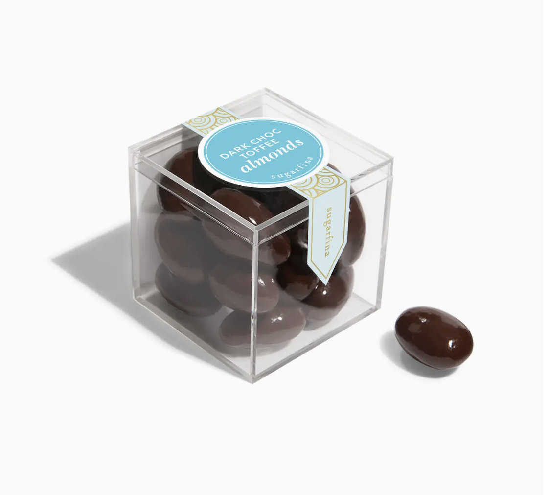 Dark Chocolate Toffee Almonds - Small