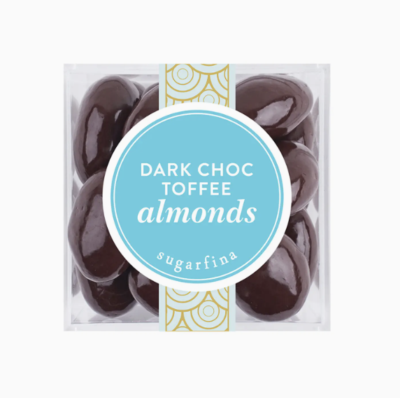 Dark Chocolate Toffee Almonds - Small