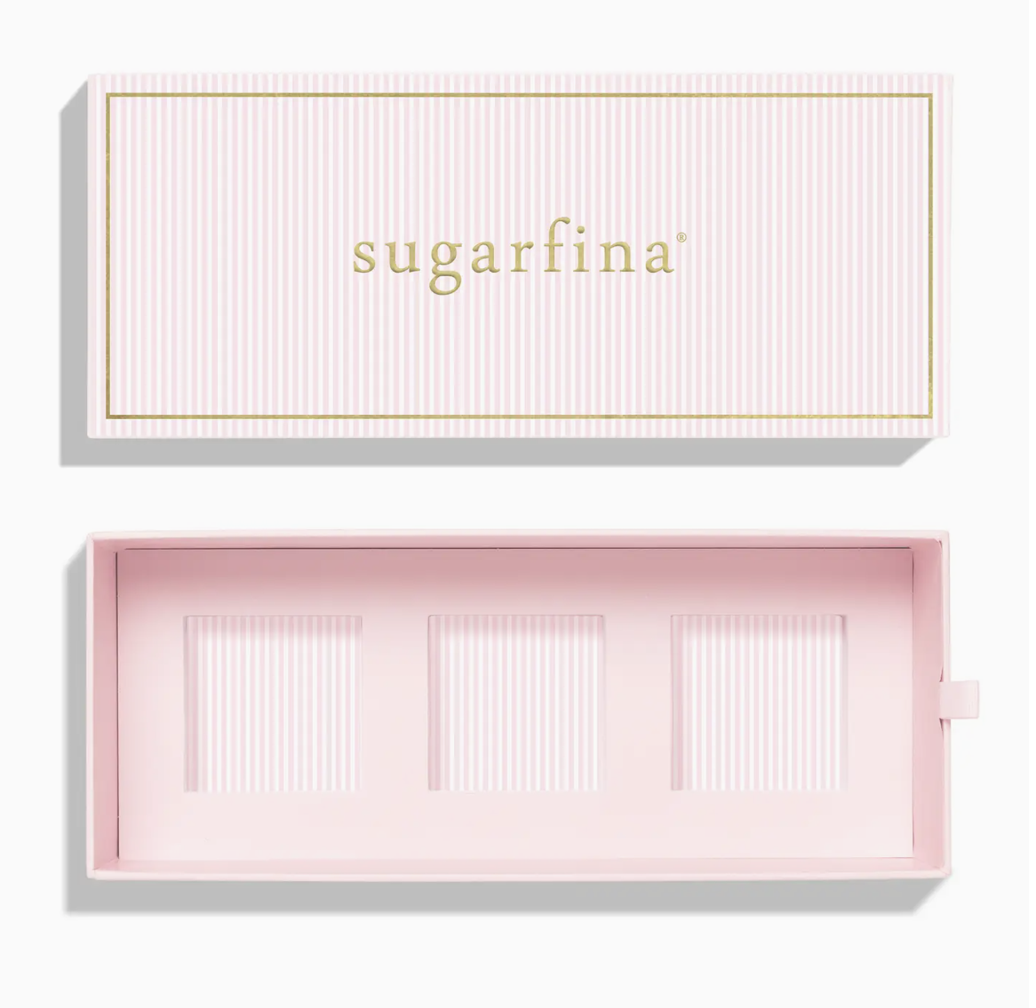 Pink Stripe 3pc Dyo Bento Box (Dyo) (Empty)