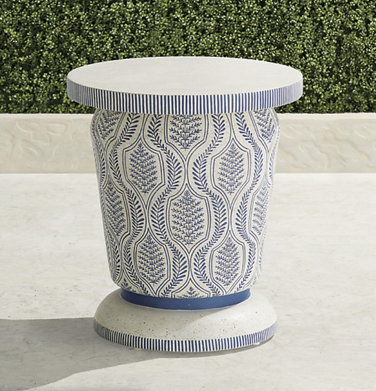 Cosenza Handpainted Side Table