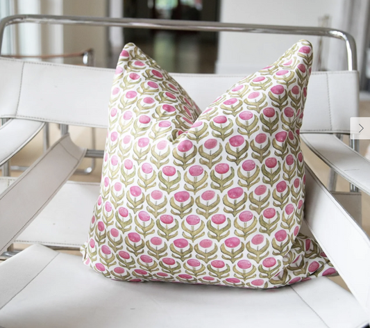 Pillow - Pink Charity Floral