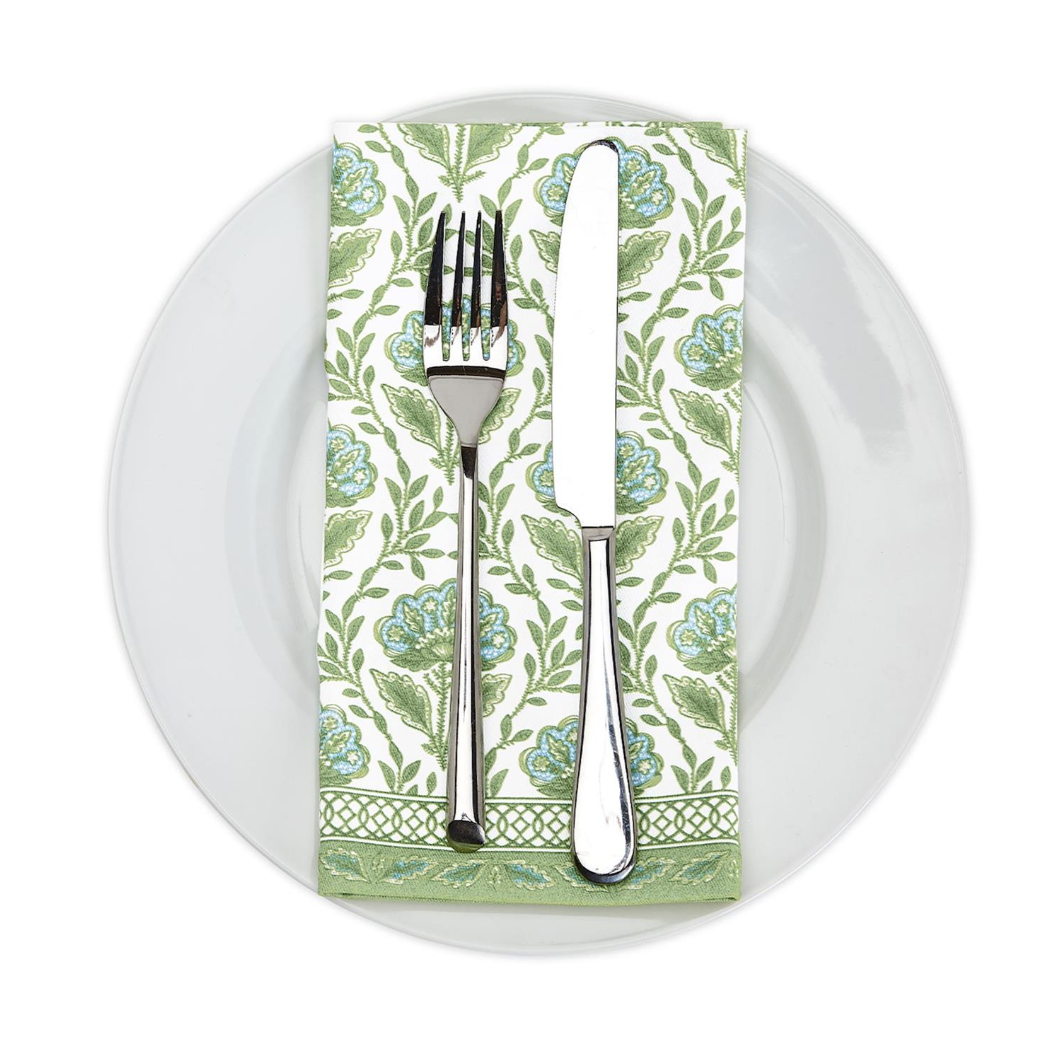 S/4 Floral Pattern Napkins
