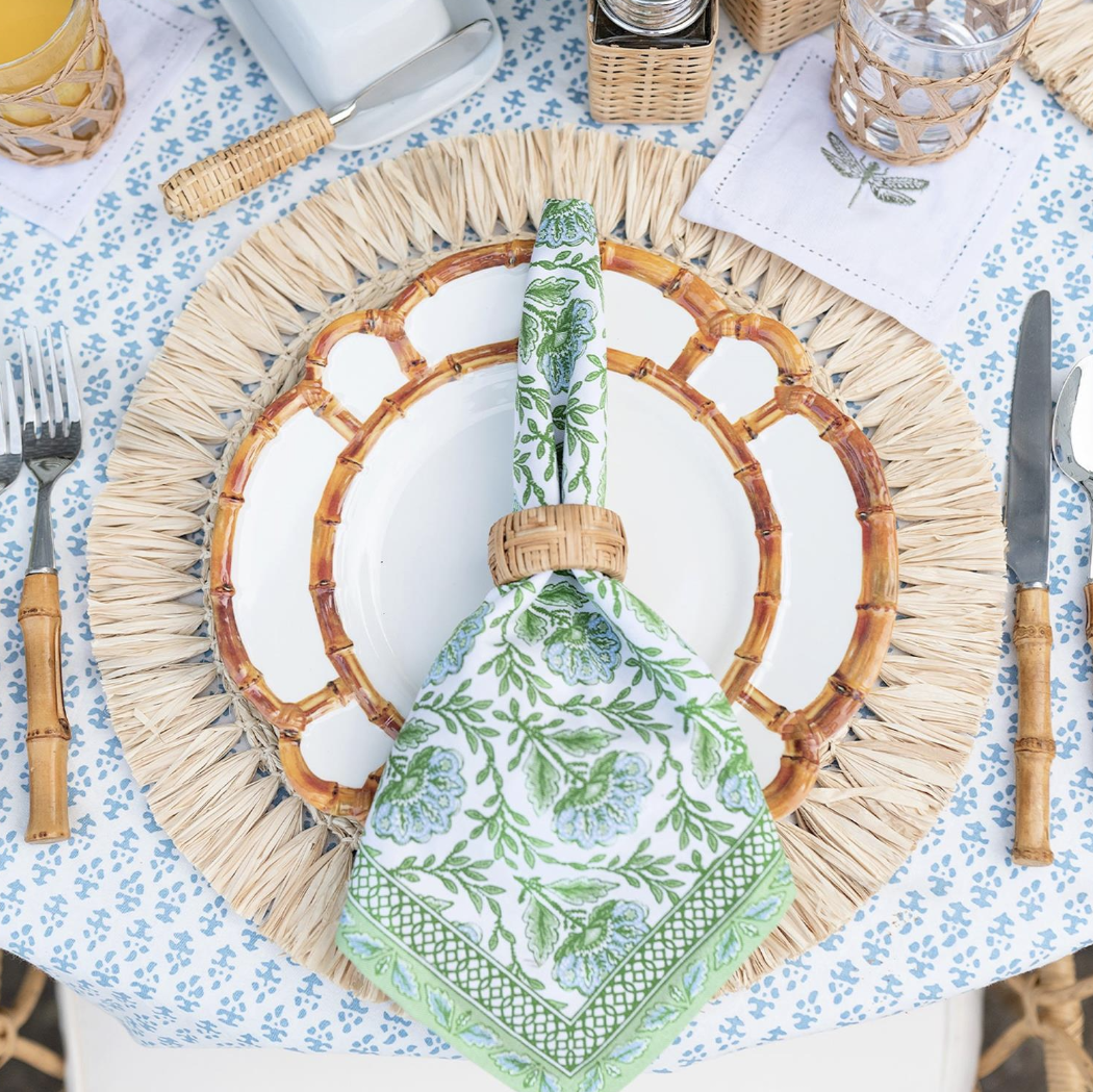 S/4 Floral Pattern Napkins