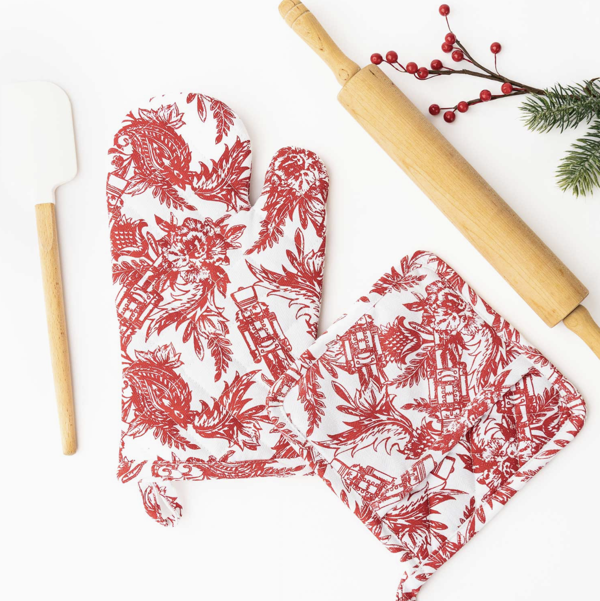 Santa Toile Over Mit Set