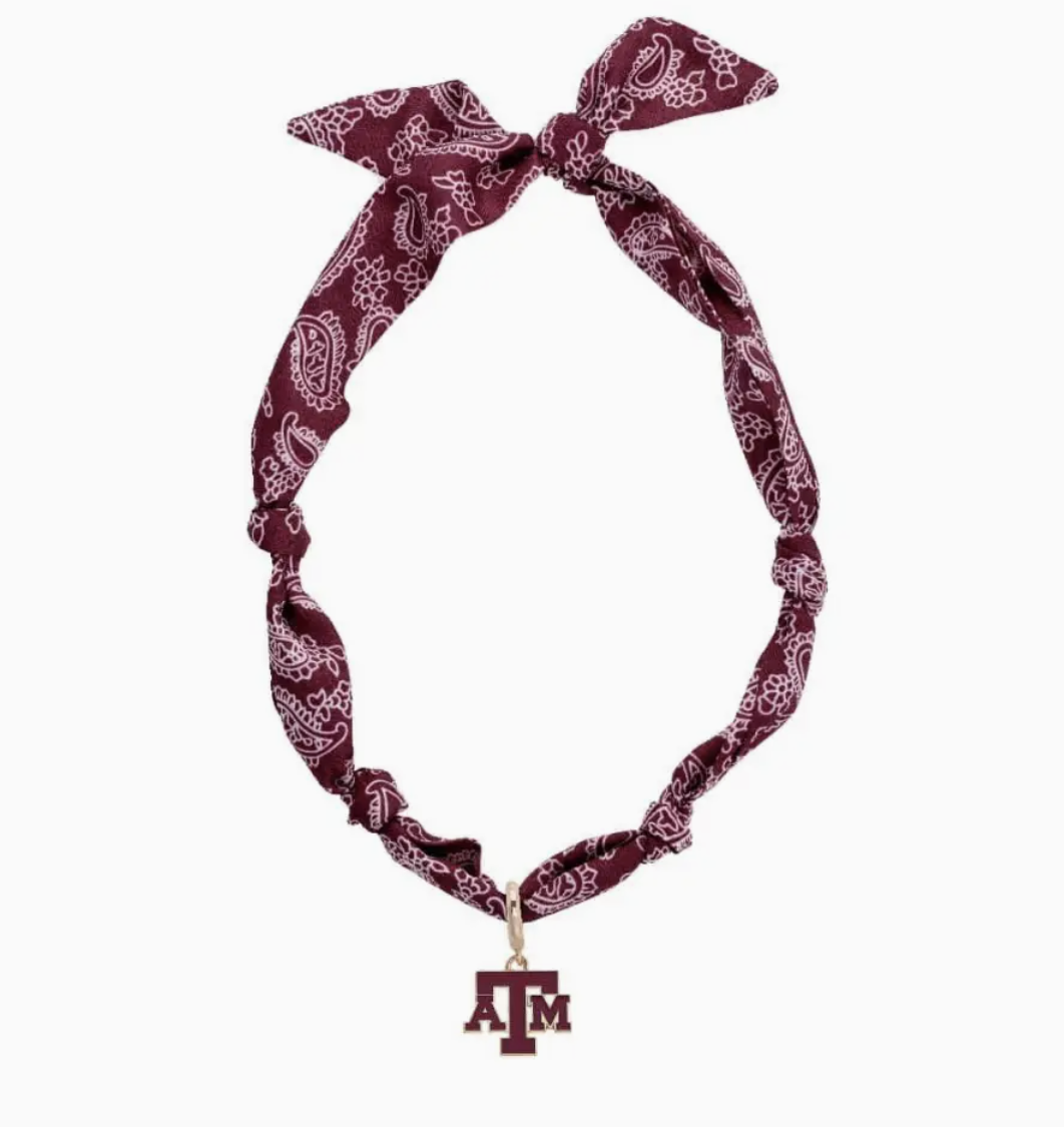 Game Day Scarf Necklace